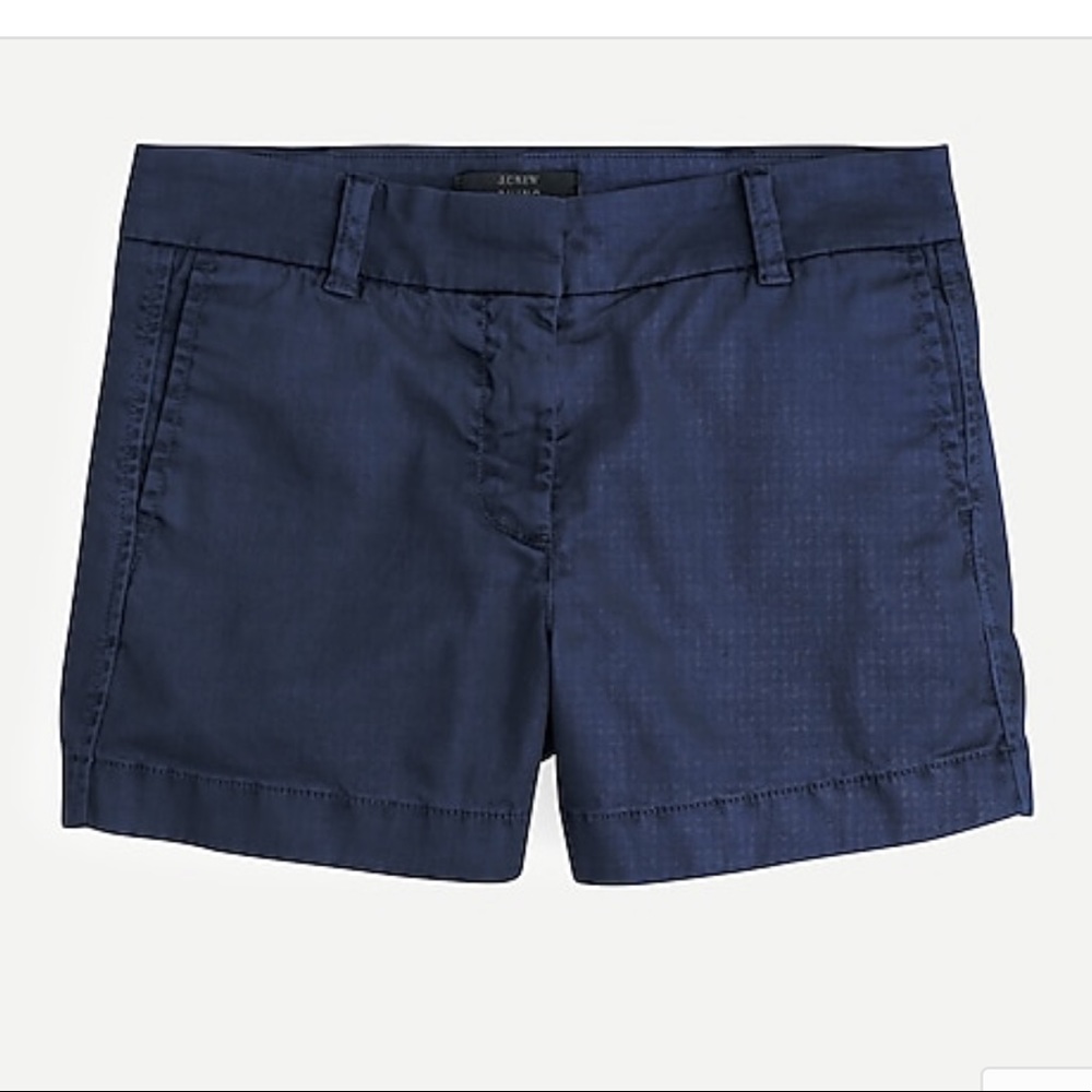 J crew navy city fit shorts